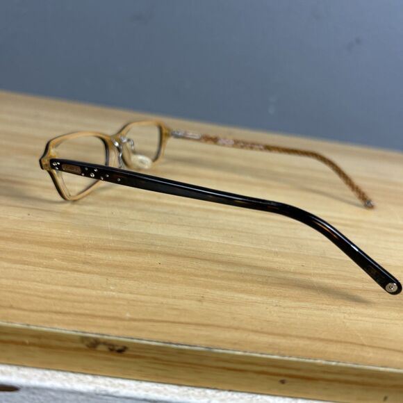 New Coach Eyeglasses LIZZIE 514 Brown Tortoise Full Rim 48-15-135 Frames Only - Picture 4 of 9